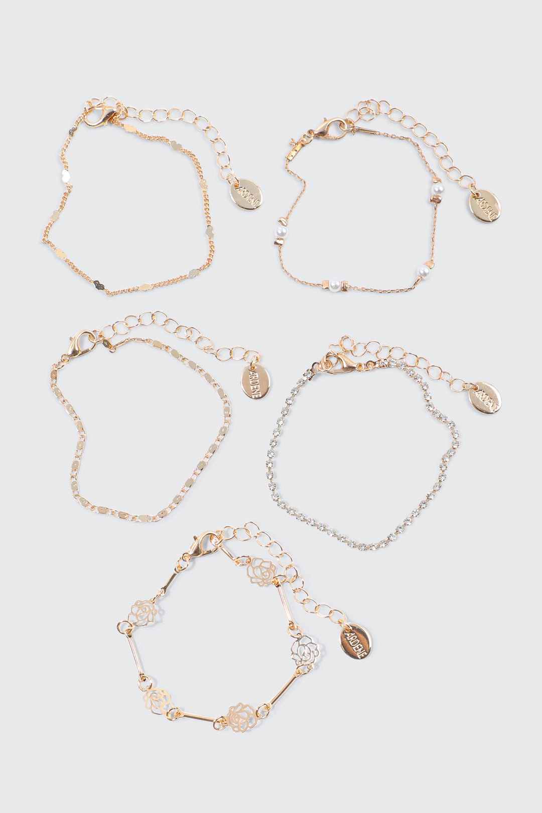 Rose Filigree Bracelet Set