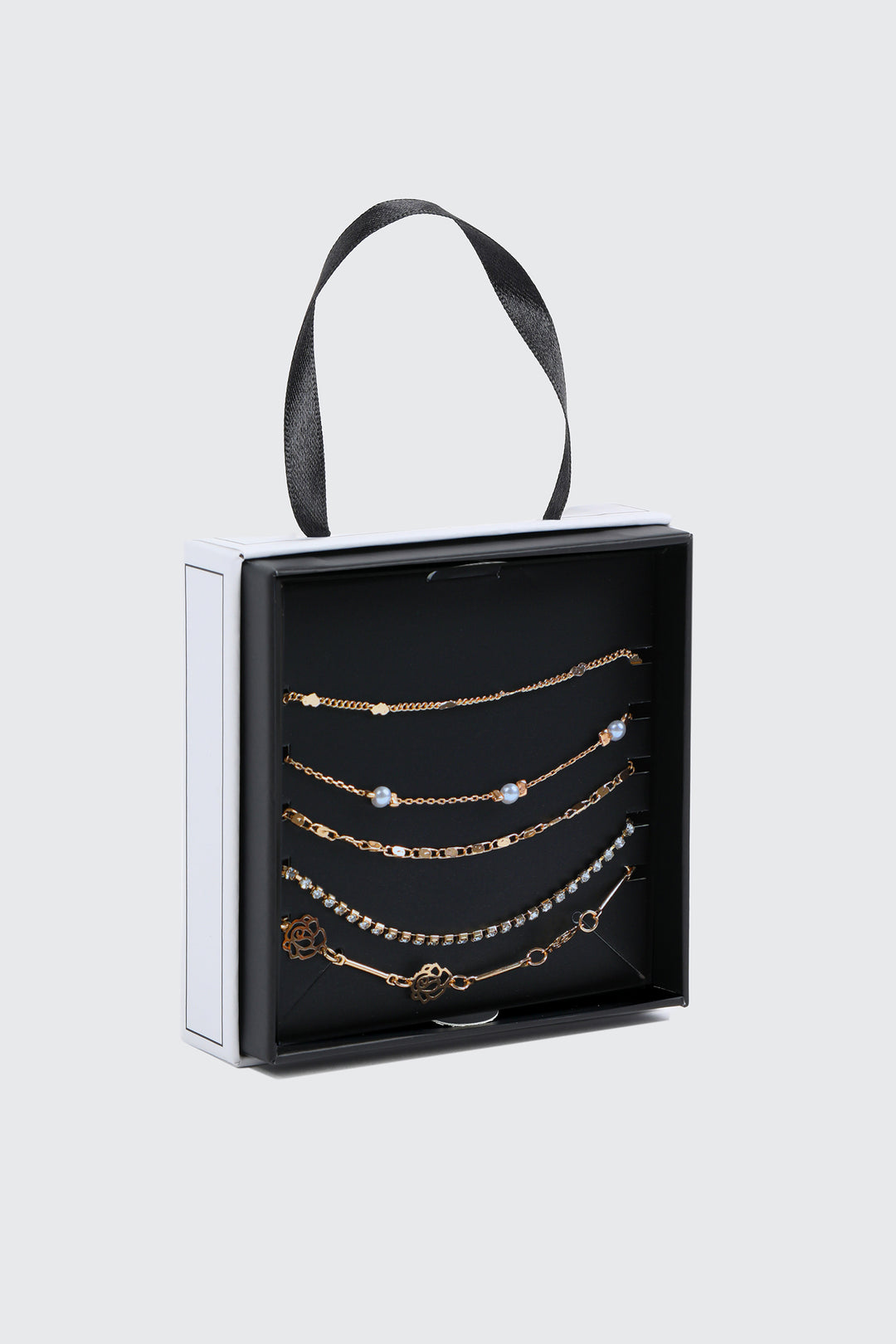 Rose Filigree Bracelet Set