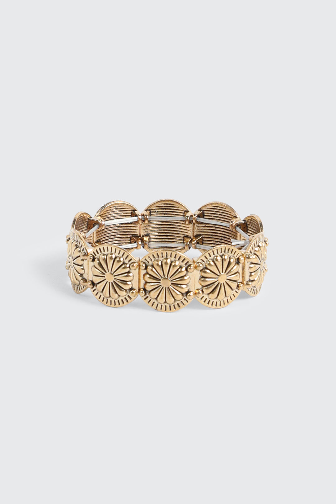 Medallion Stretch Bracelet
