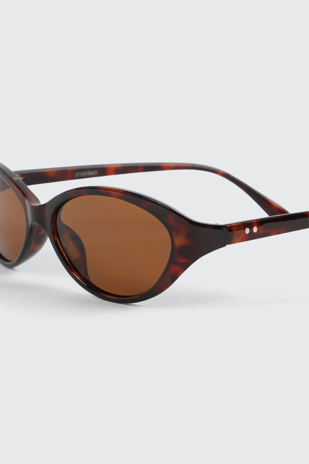 Slim Oval Sunglasses