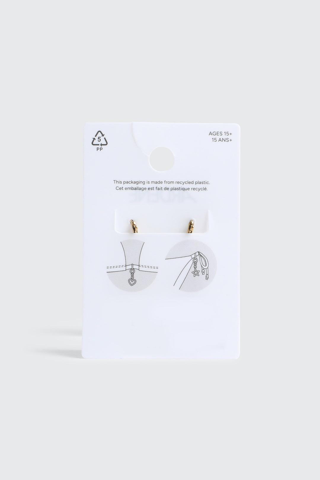 Duo de breloques pour maillot citron et corne