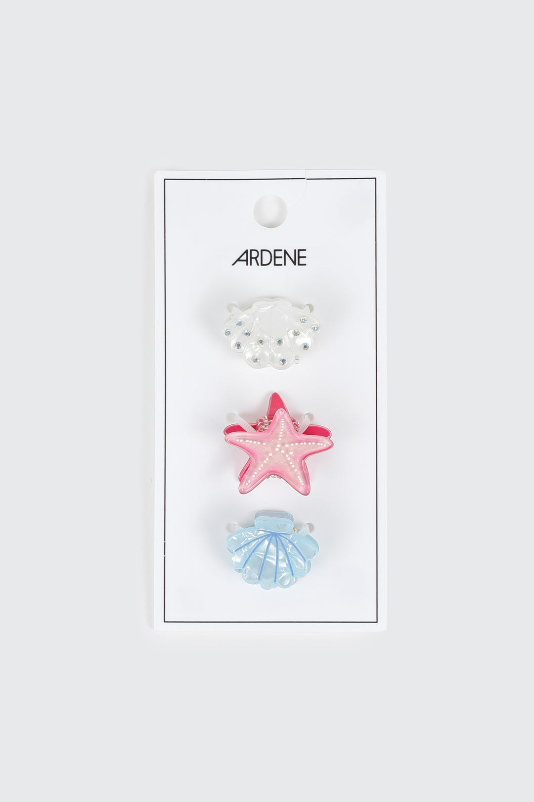 Mini Acrylic Hair Claw Set