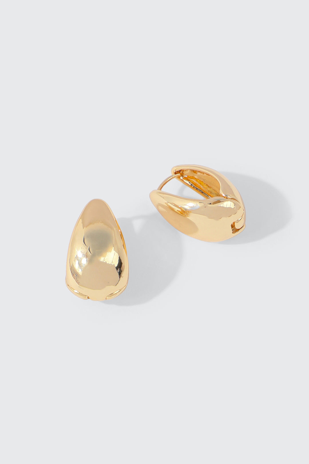Teardrop Hoop Earrings