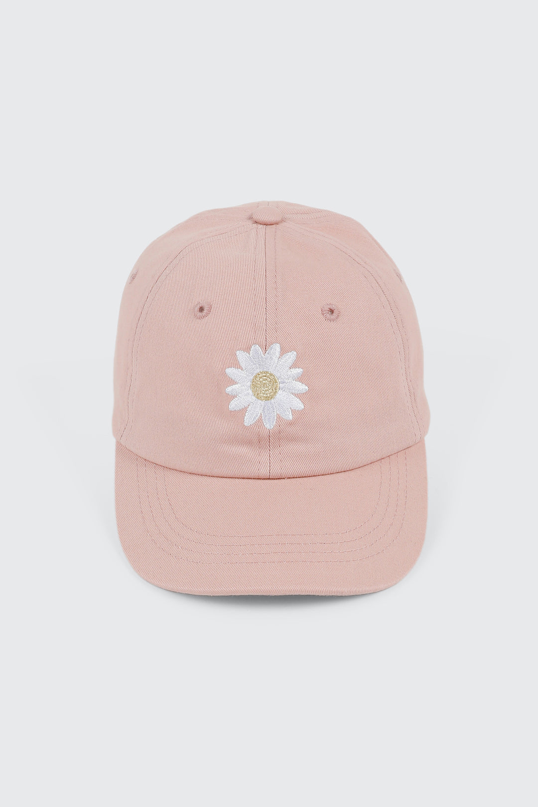 Daisy Embroidered Cap