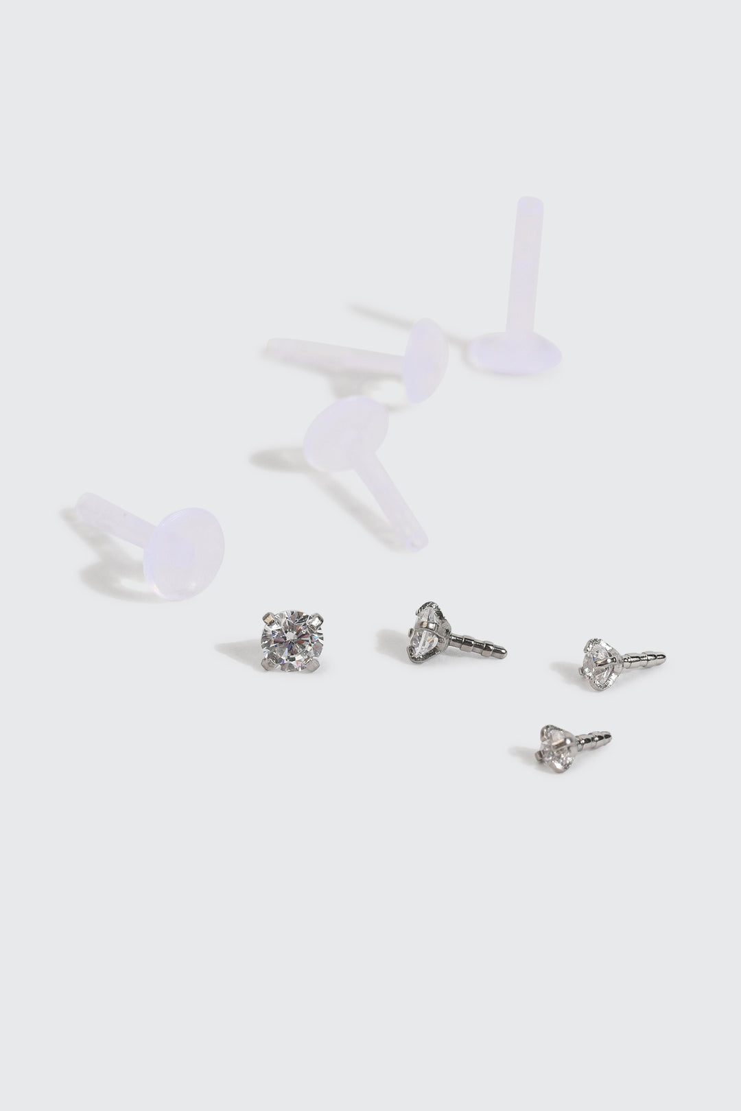 4-Pack Labret Piercings