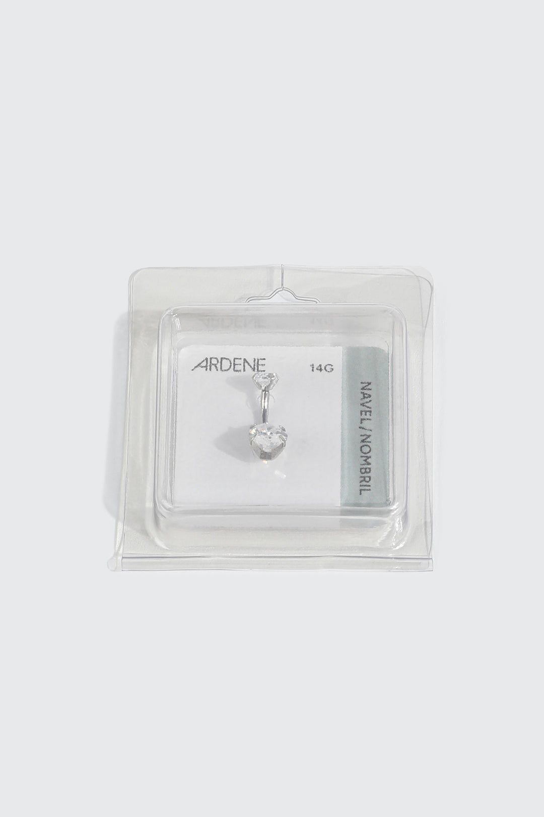 Perçage de nombril en zircon cubique