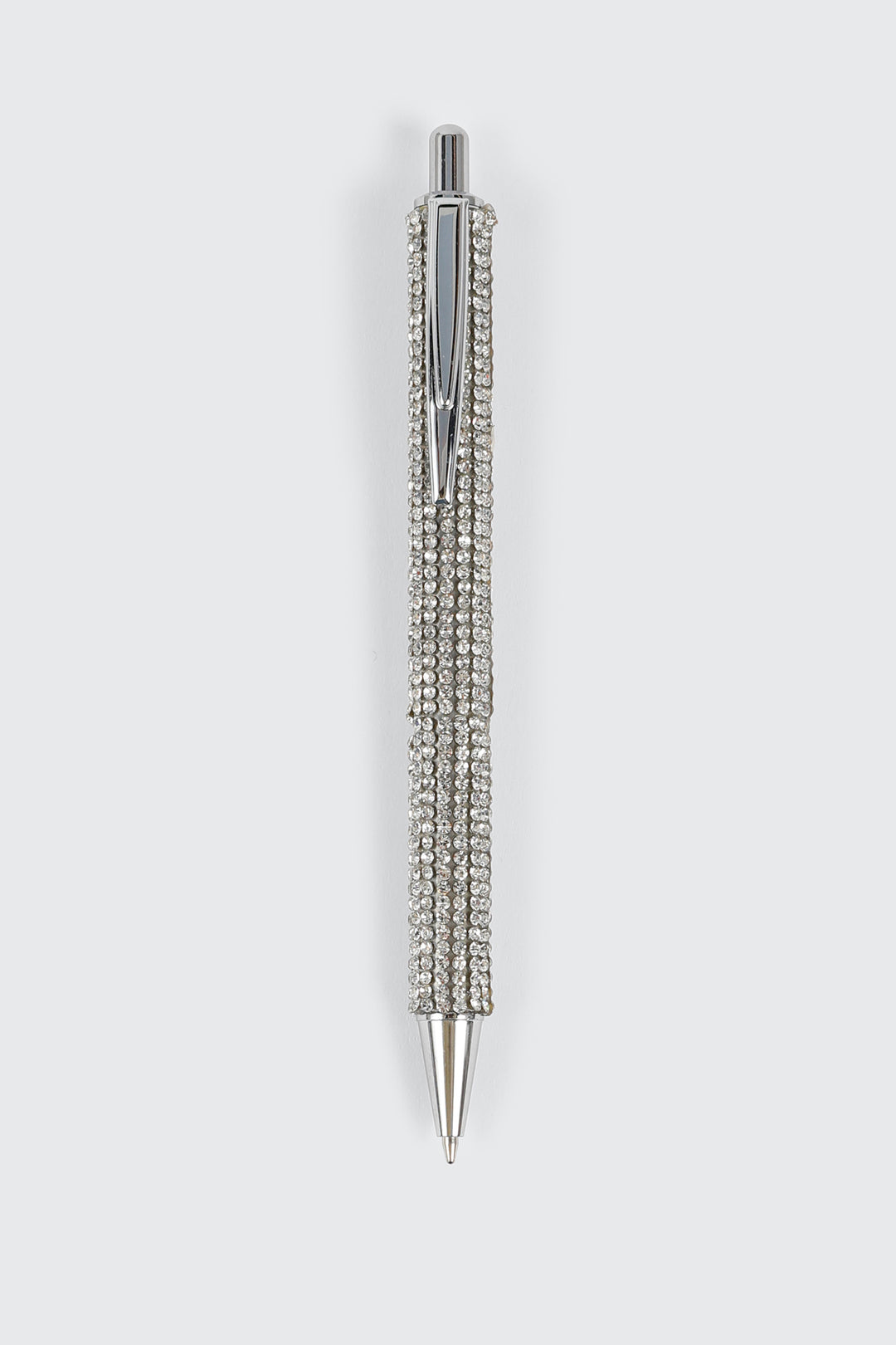 Stylo à bille avec garniture de strass