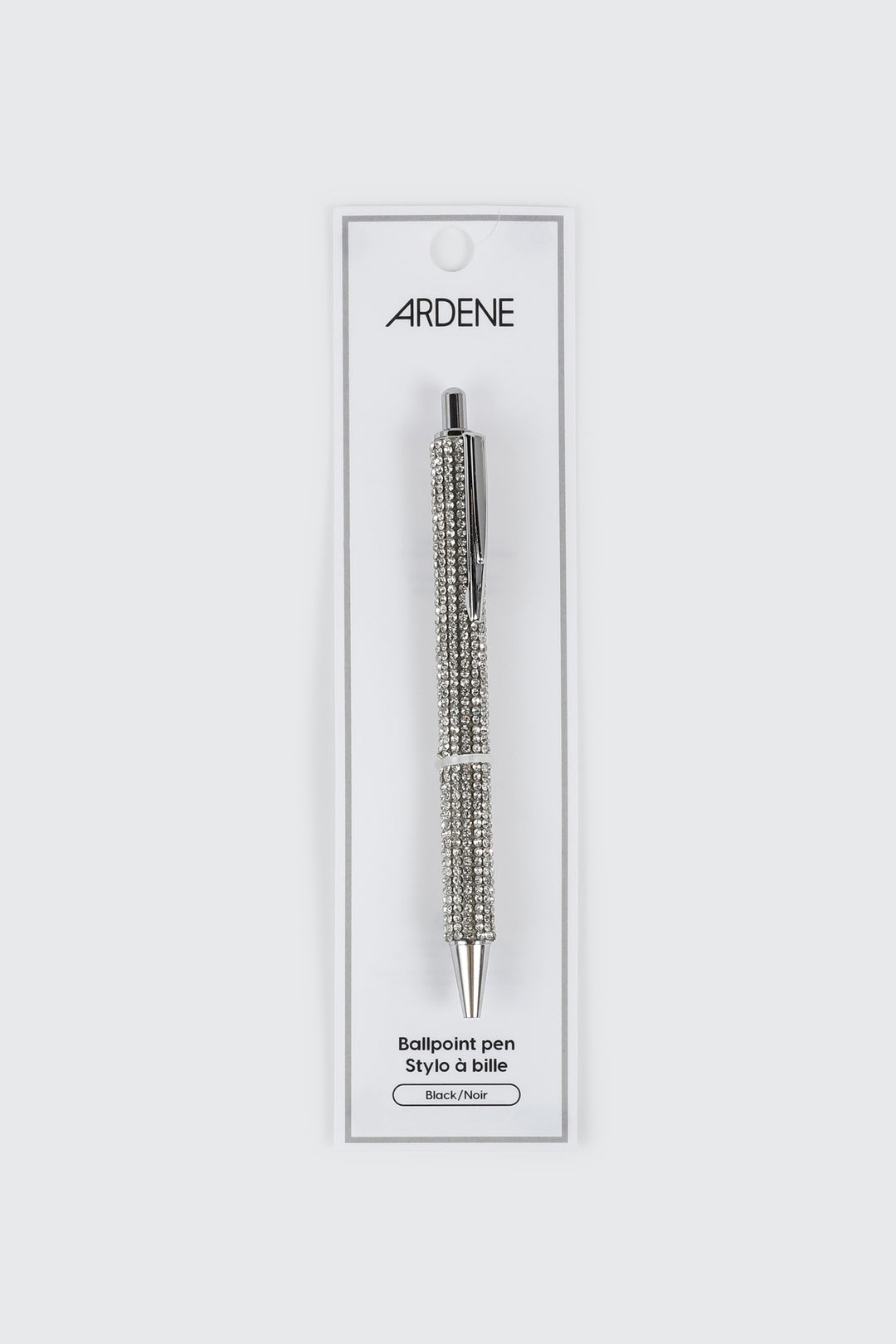 Stylo à bille avec garniture de strass