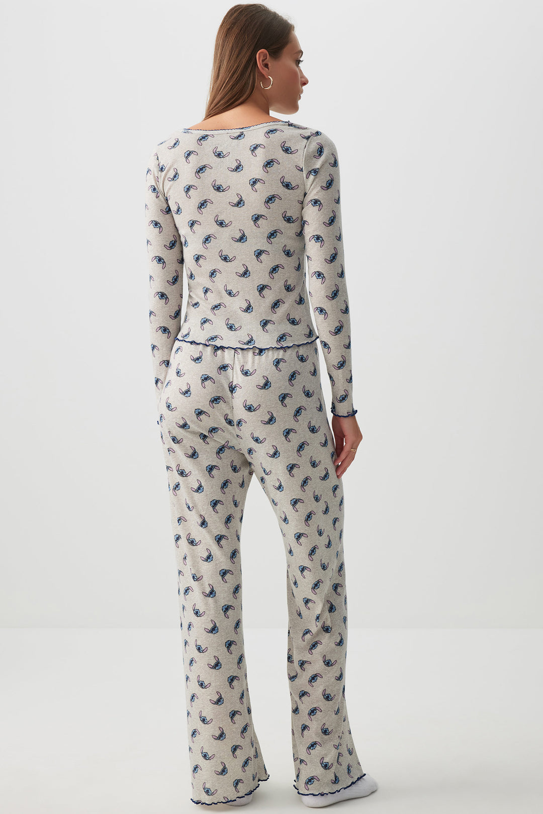 Pointelle Stitch PJ Set