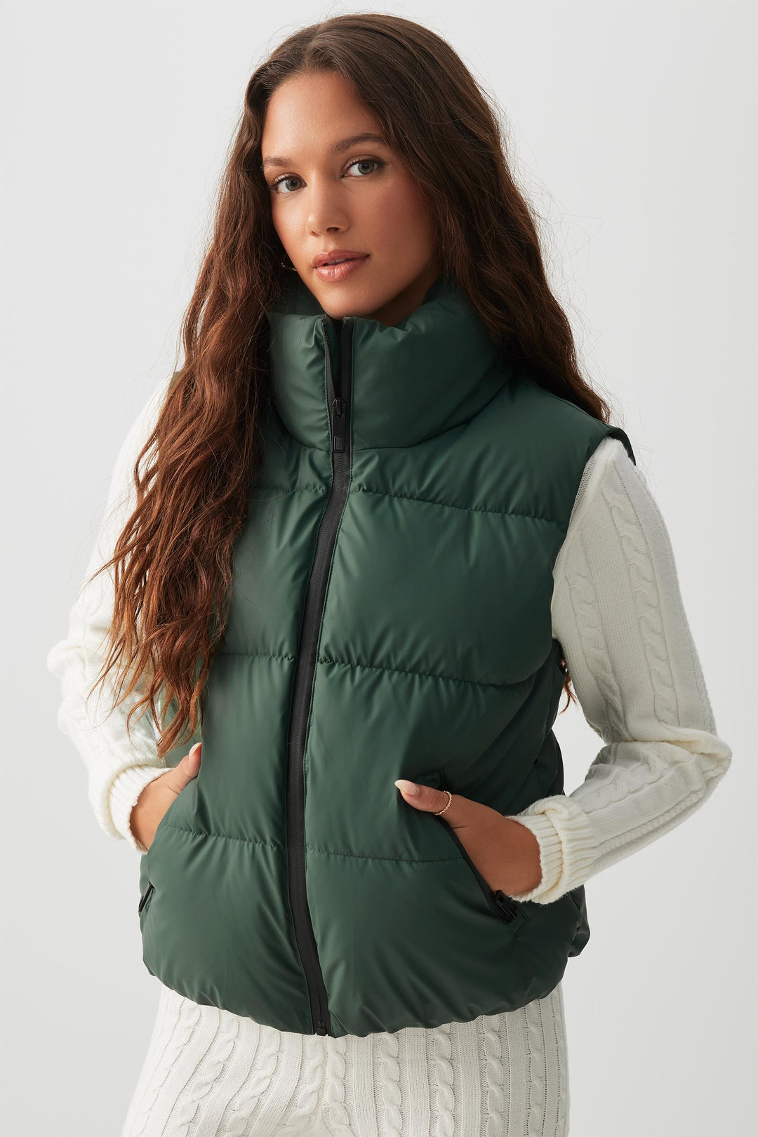 Short Puffer Vest