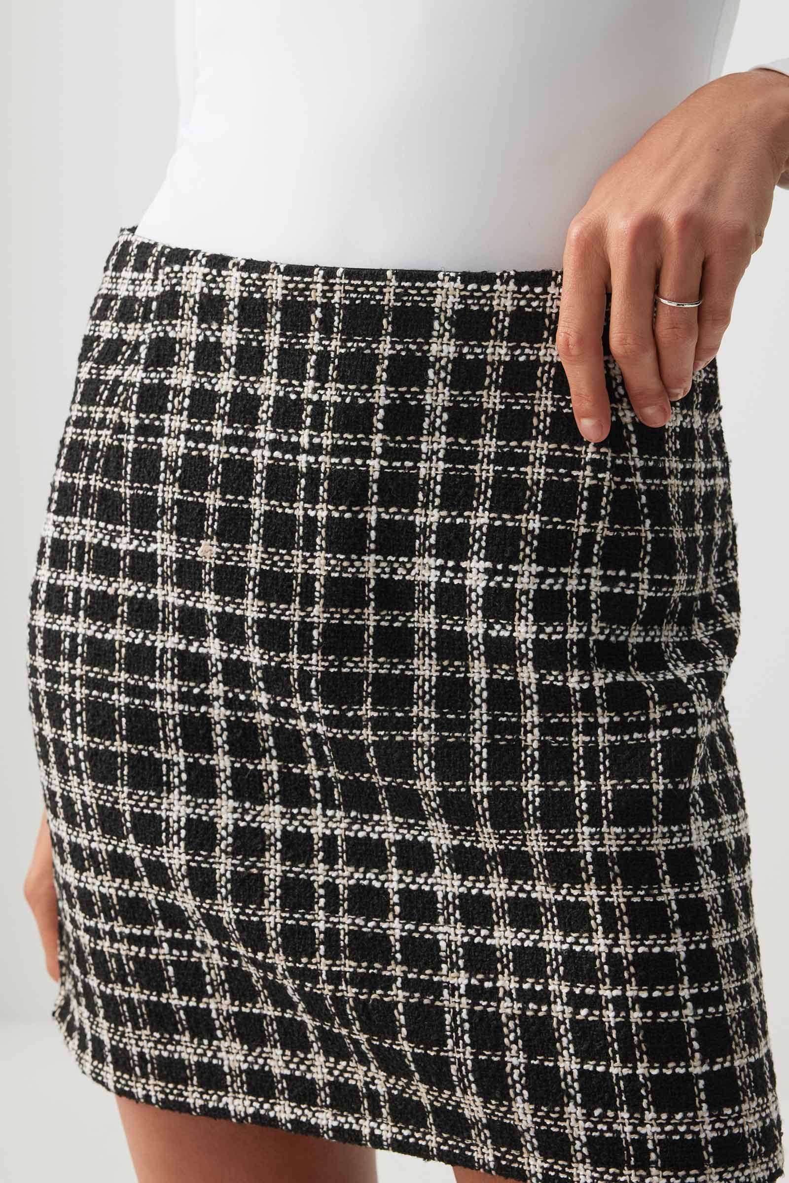 【AURALEE】23FW BRITISH WOOL TWEED SKIRT Mini Tweed Skirt – Ardene