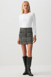 Mini Tweed Skirt
