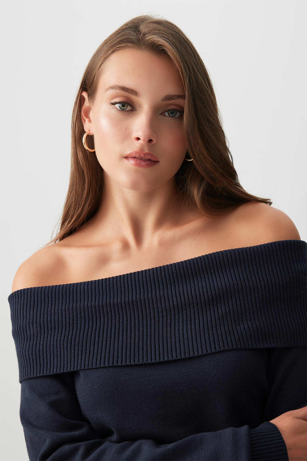 Off Shoulder Sweater