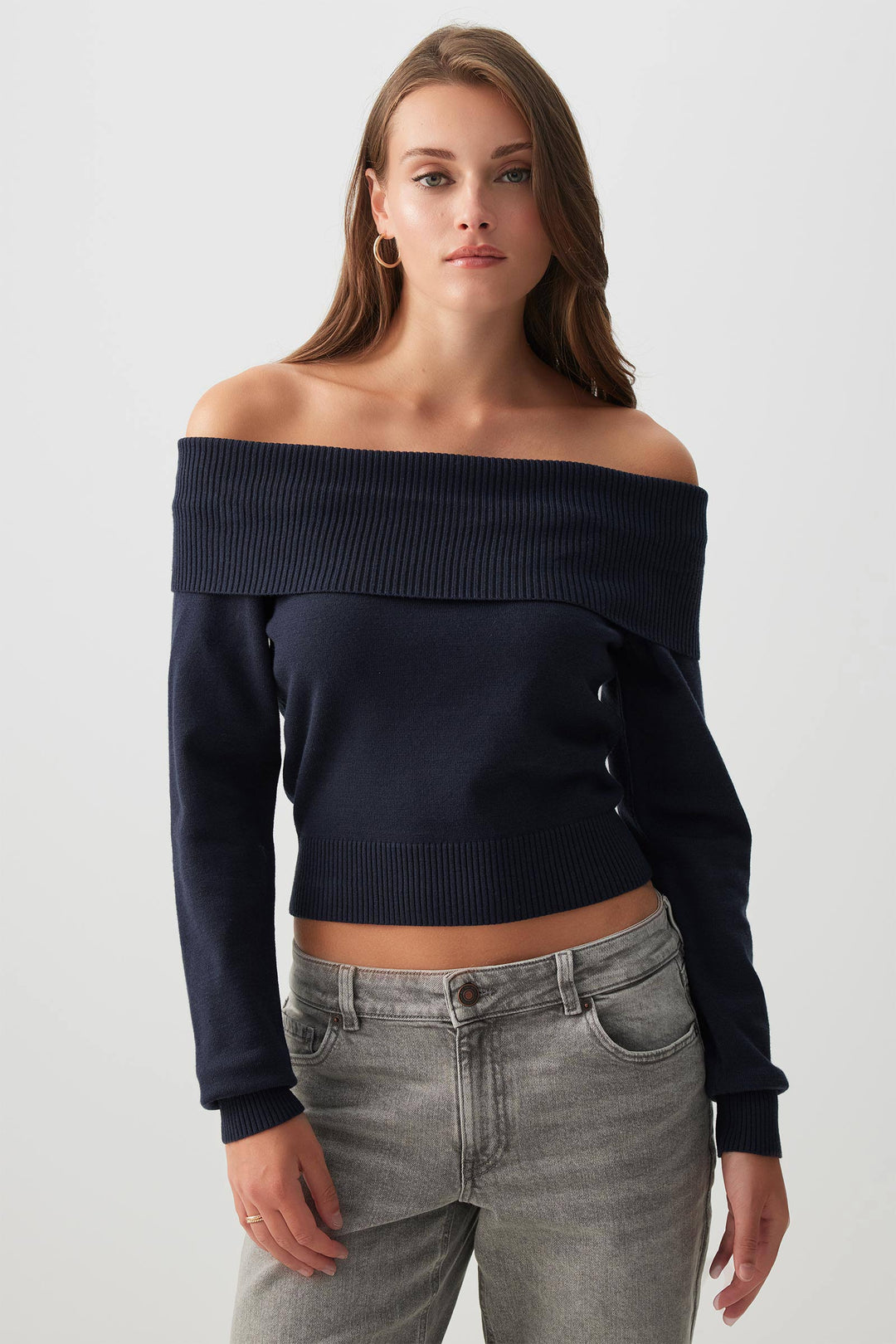 Off Shoulder Sweater
