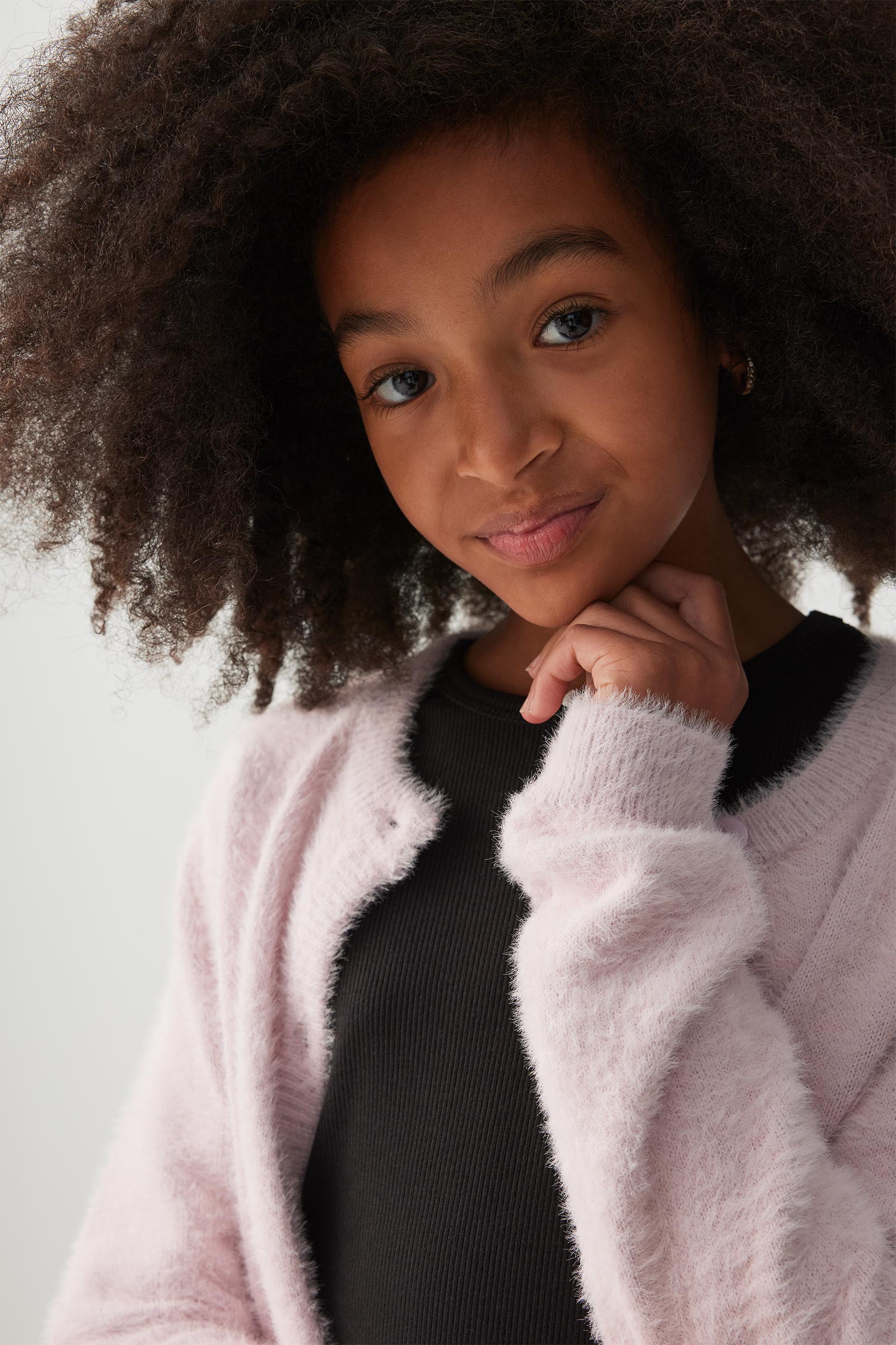 Fuzzy Knit Cardigan – Ardene