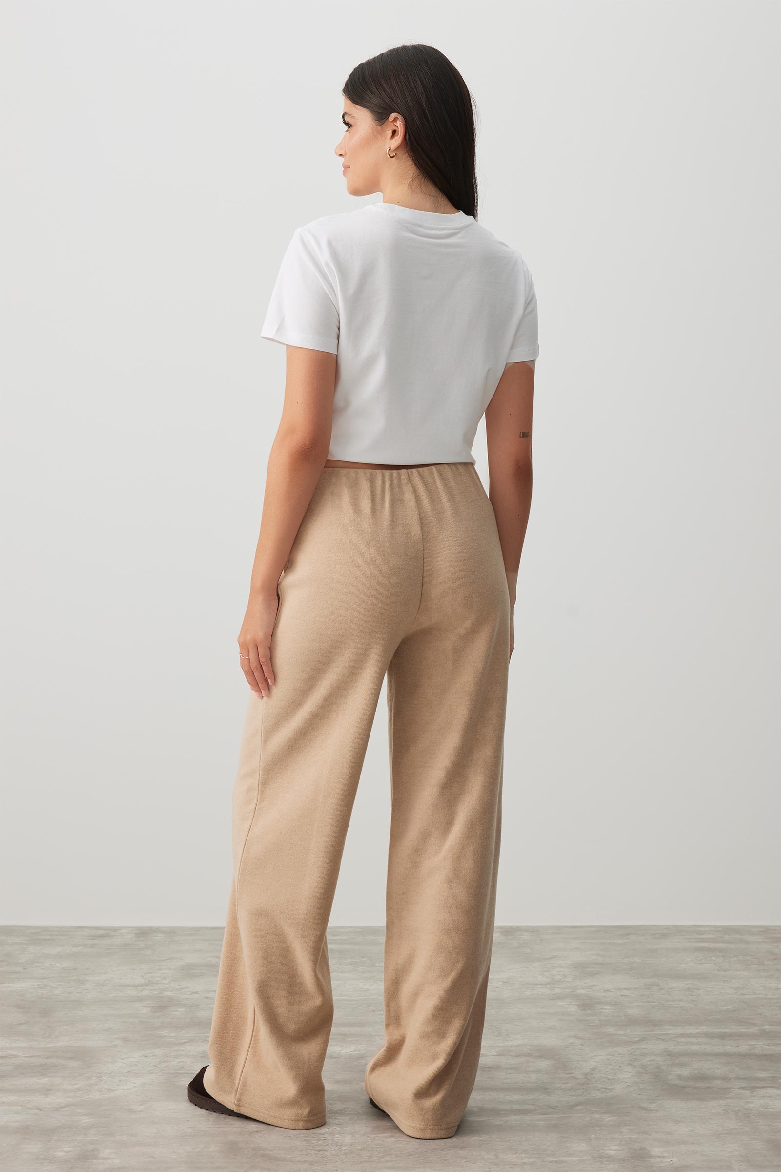 Brushed Knit Wide Leg Pants – Ardene