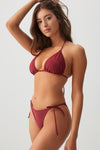 Side Tie Cheeky Bikini Bottom