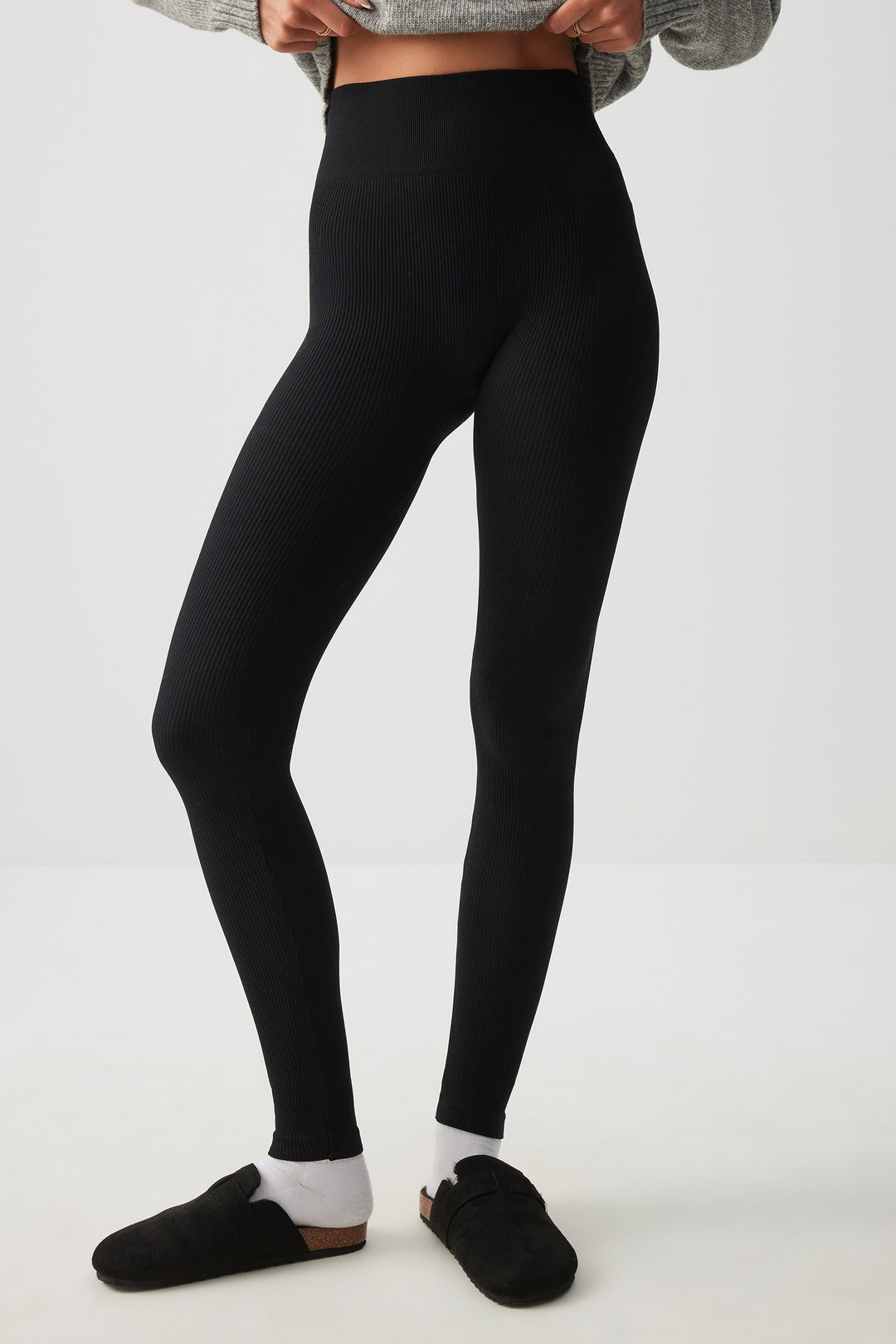 Seamless Ribbed Leggings