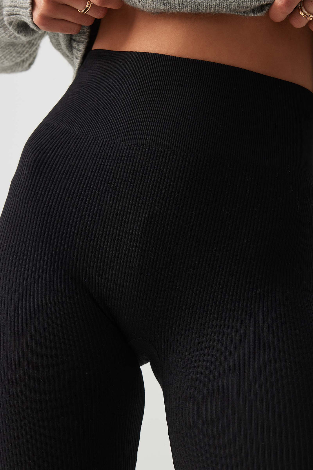 Seamless Ribbed Leggings