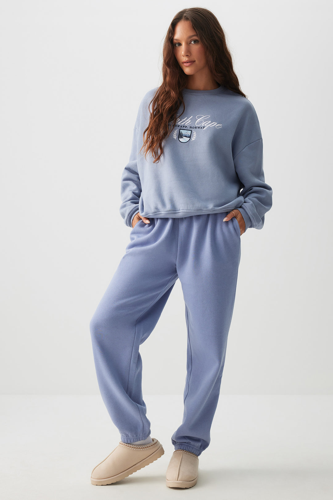 Graphic Crew Neck Sweatshirt