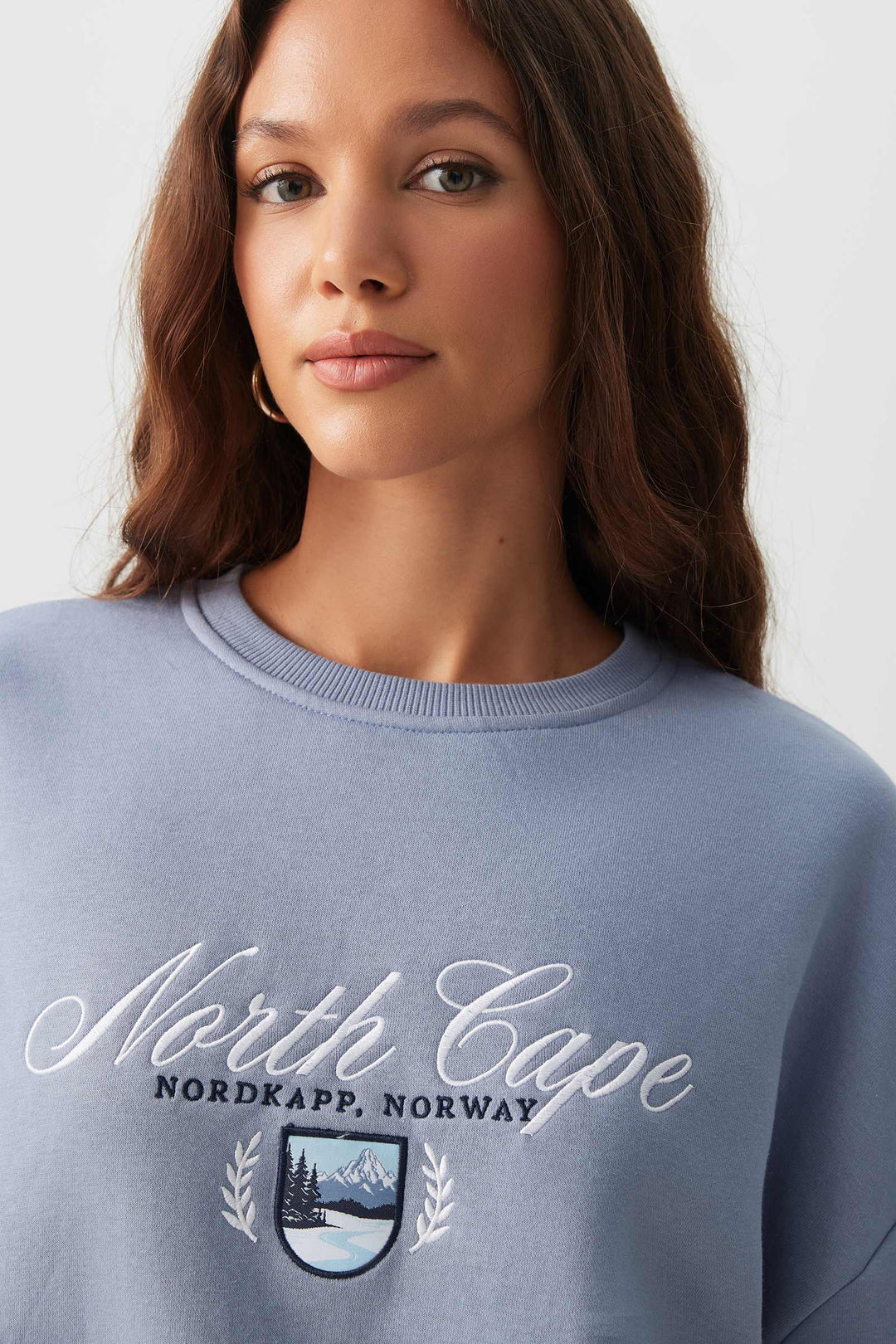 Graphic Crew Neck Sweatshirt