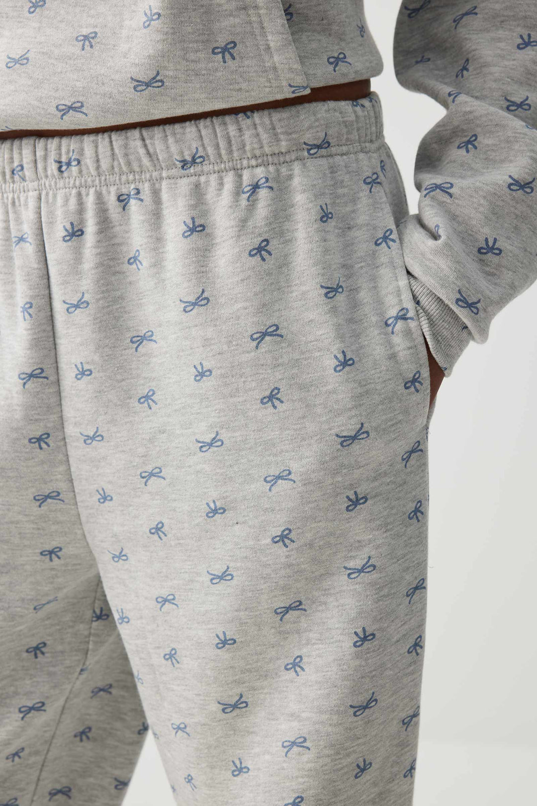 Bow Print Sweatpants