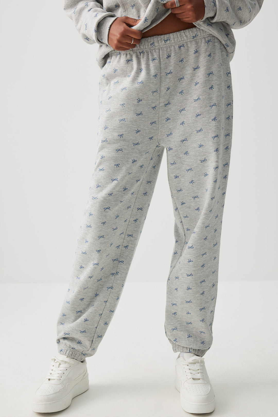 Bow Print Sweatpants
