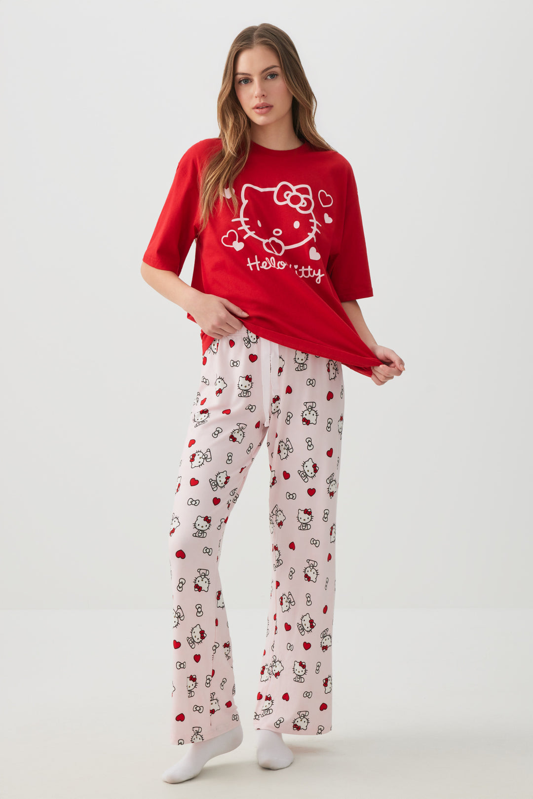 Pantalon de pyjama très doux Hello Kitty