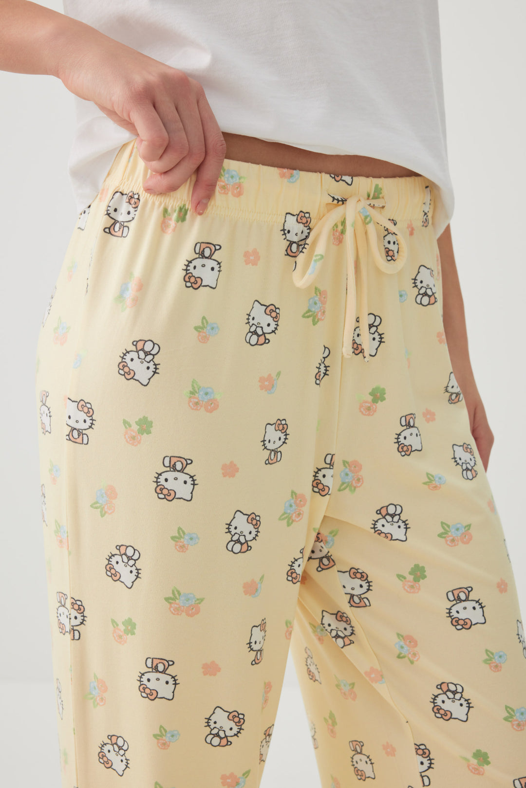 Printed Straight Leg PJ Pants