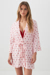 Cherry Print Robe