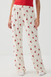 Pantalon de pyjama jambe droite 