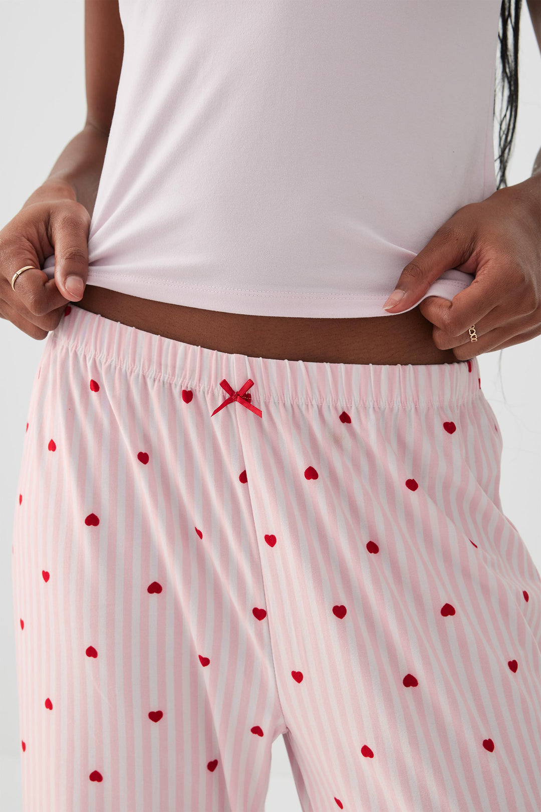 Pantalon de pyjama jambe droite