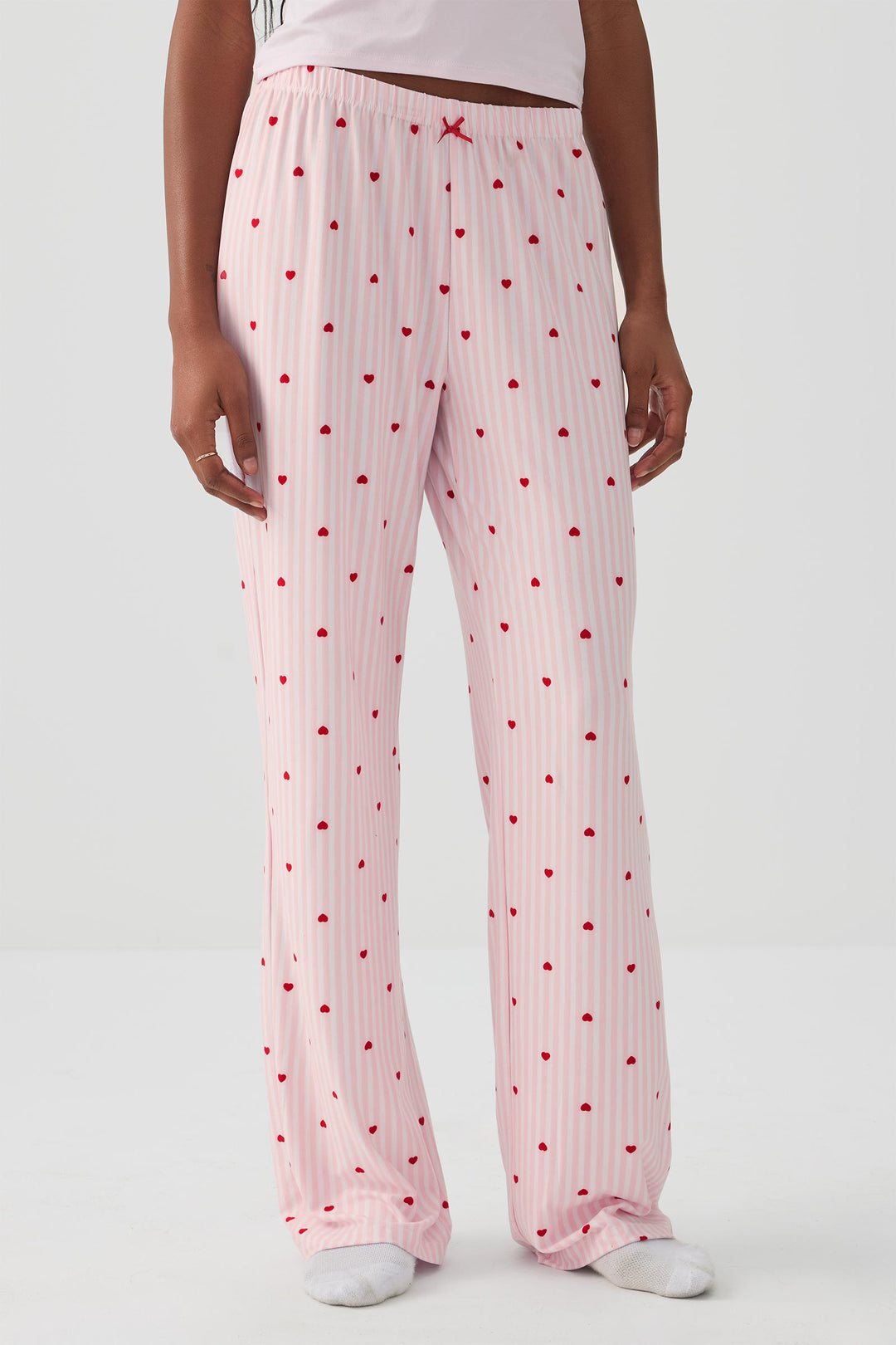 Pantalon de pyjama jambe droite