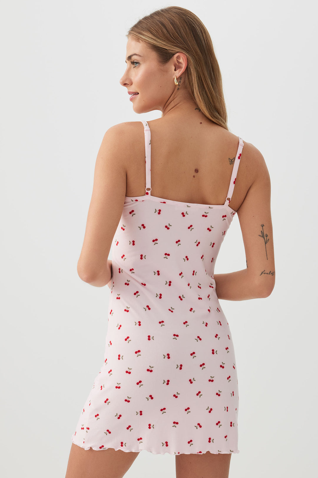 HUSHKNIT Cherry Print Nightie