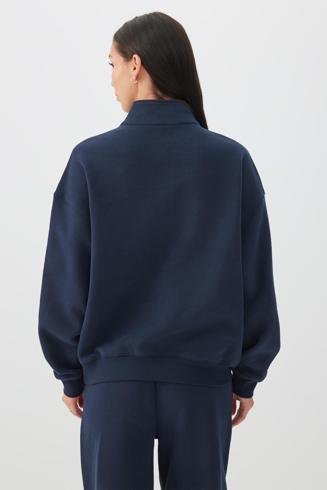 Chandail à demi-glissière en Molleton MADESOFT™