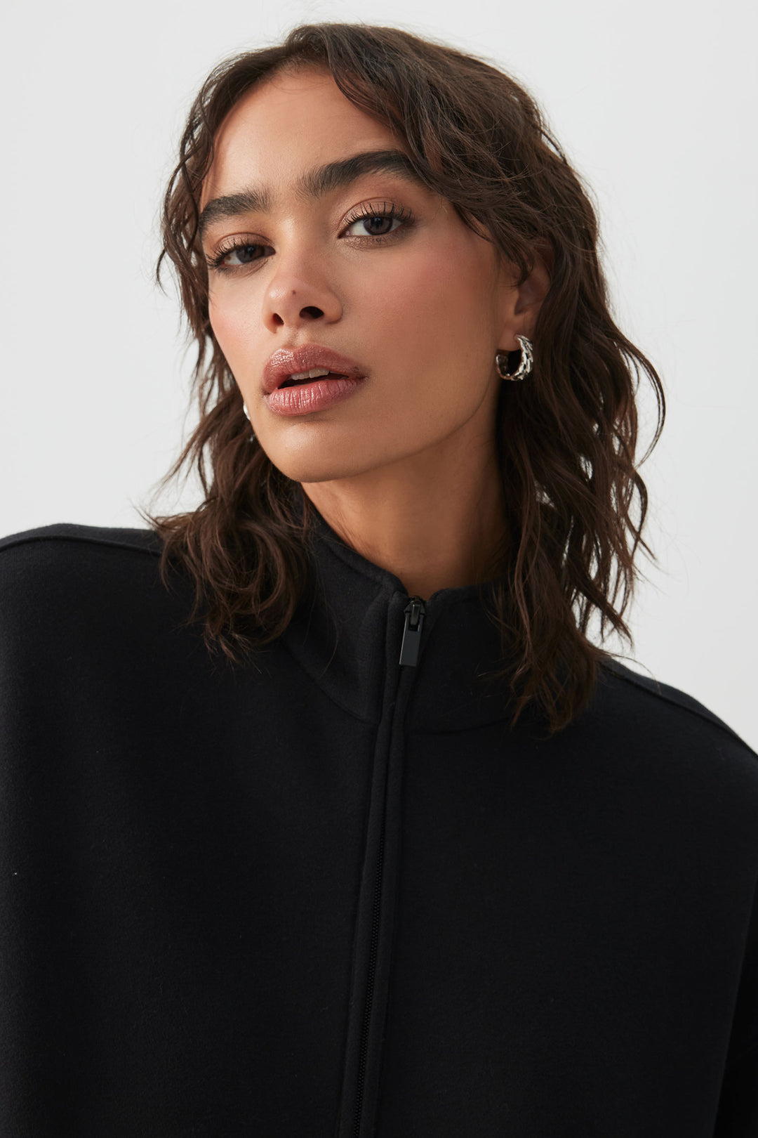 MADESOFT™ Fleece Oversized Half Zip Sweatshirt