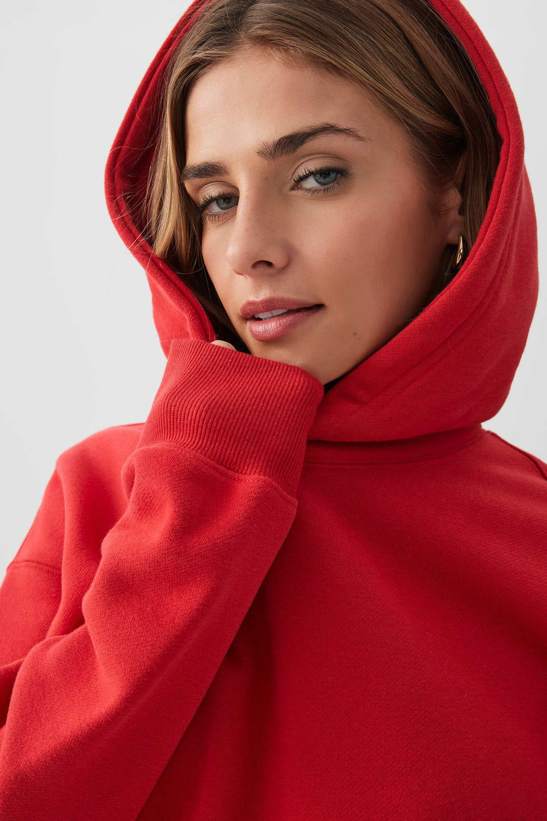 Chandail à capuchon en Molleton MADESOFT™