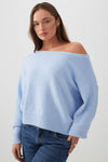Relaxed Off Shoulder Sweater