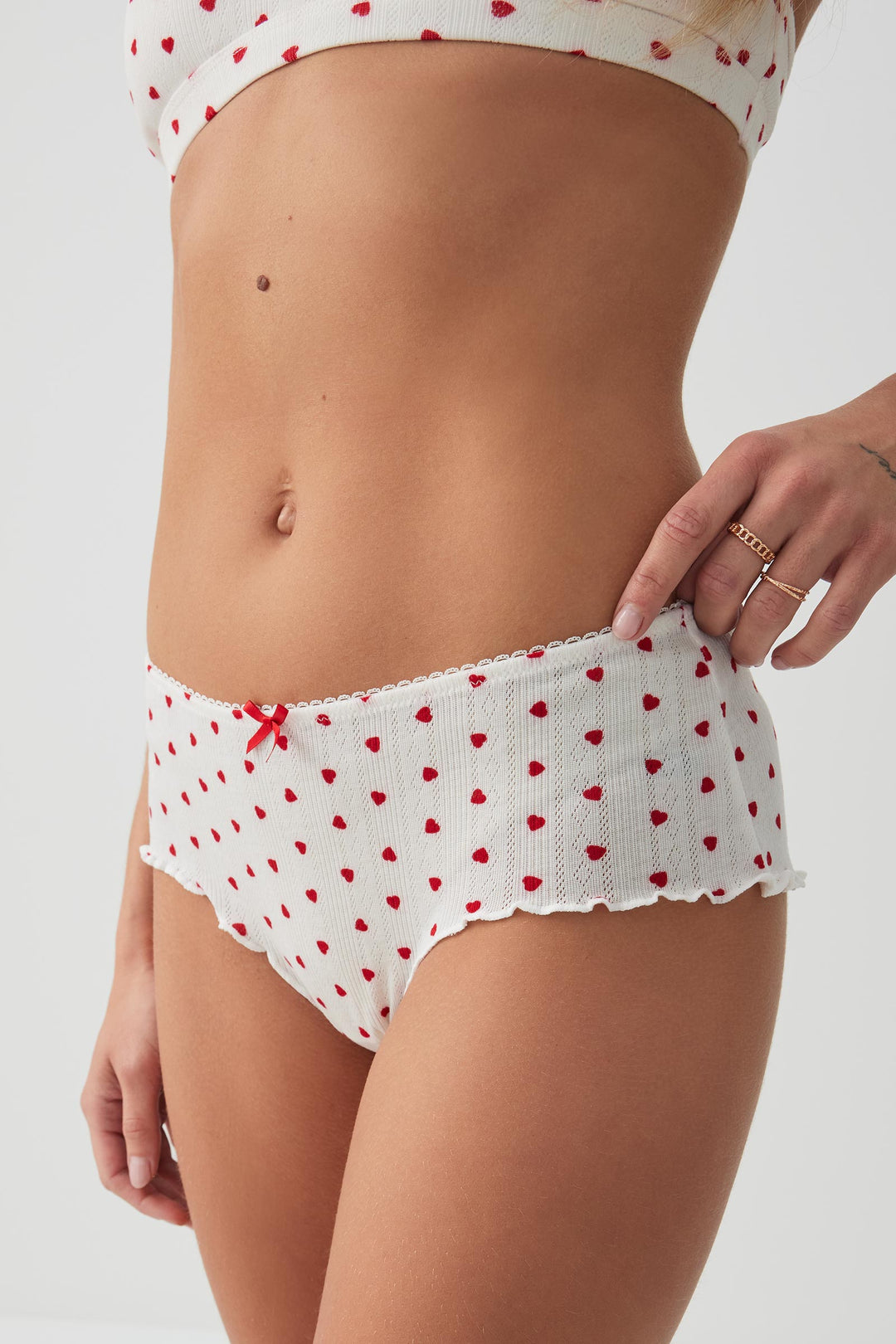 Everyday Pointelle Boyshort Panty
