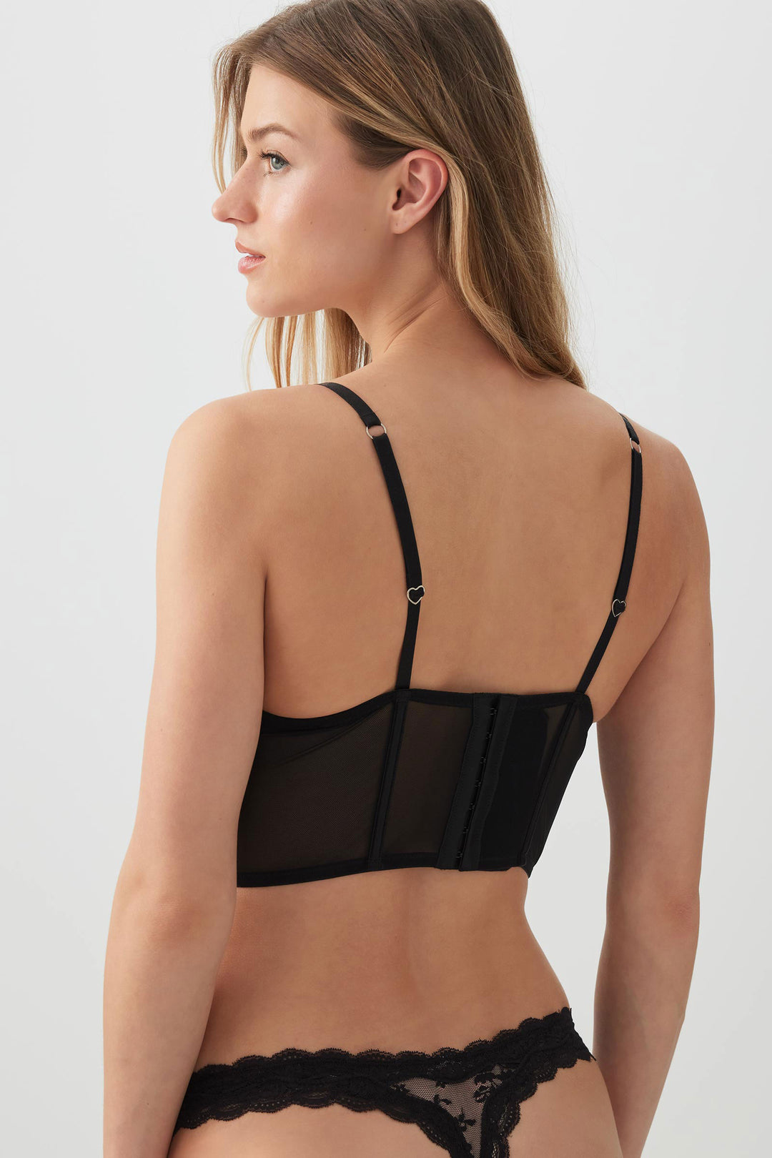 Everyday Scalloped Lace Thong Panty