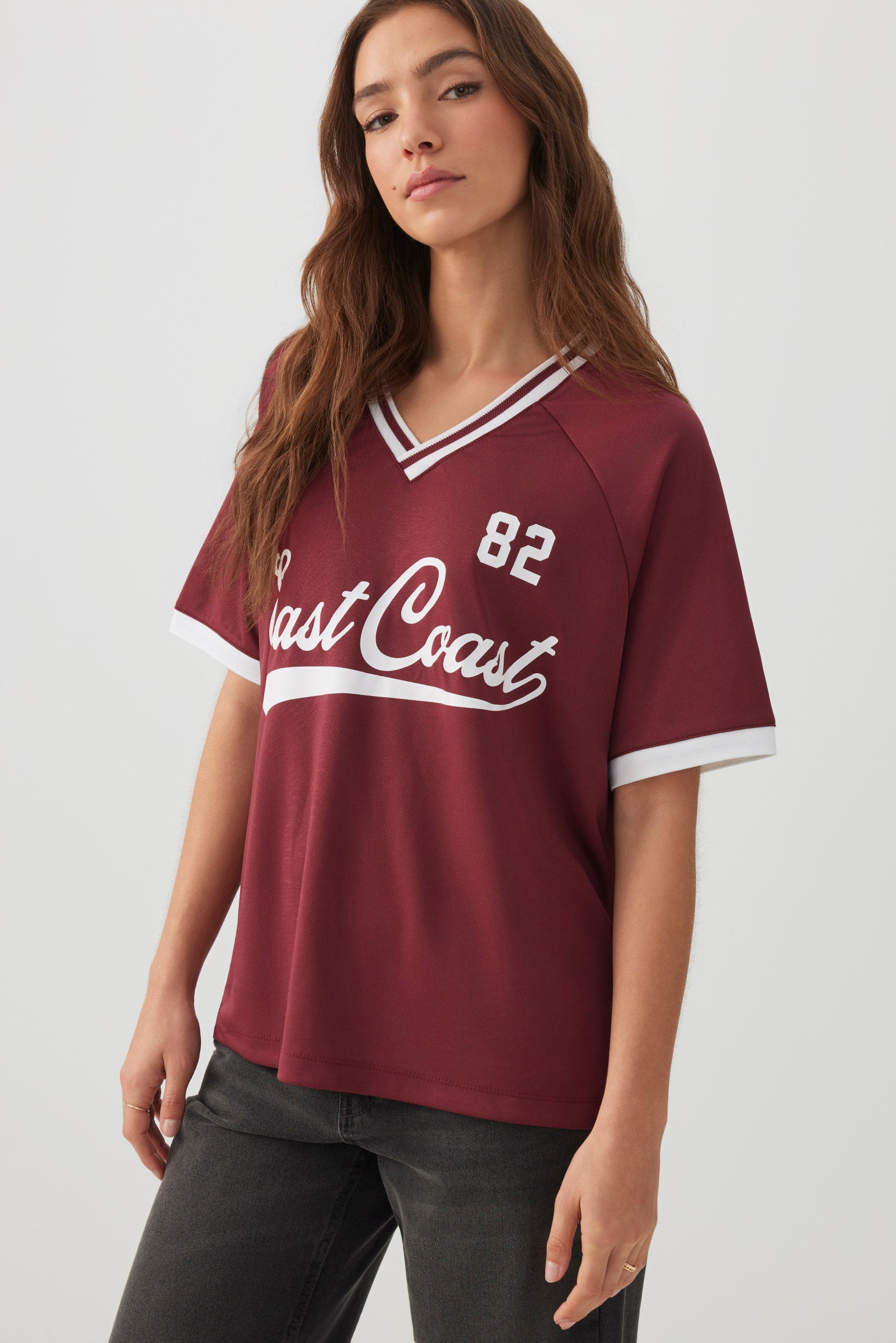 Oversized Football Mesh T-Shirt – Ardene
