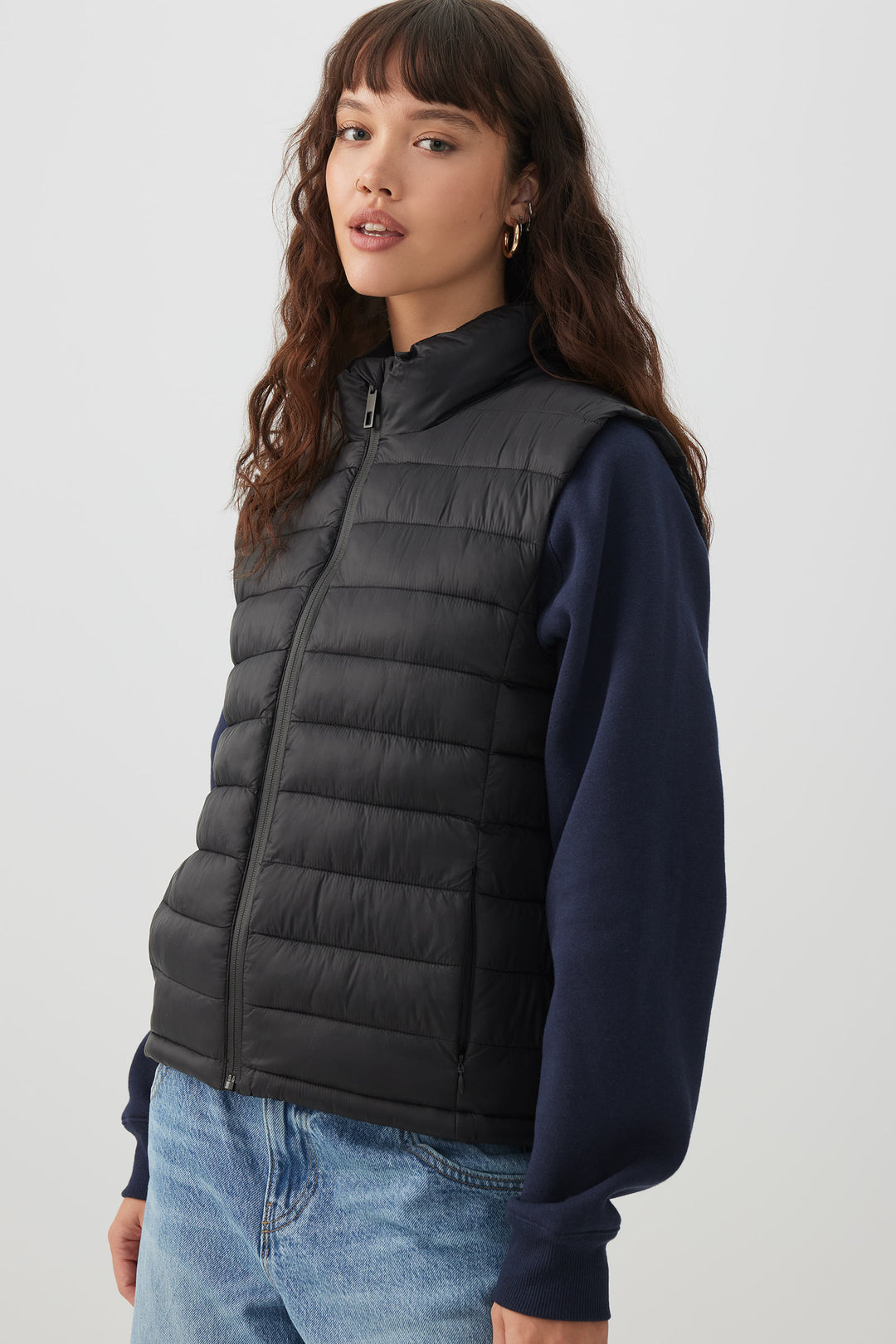 Lightweight Short Puffer Vest