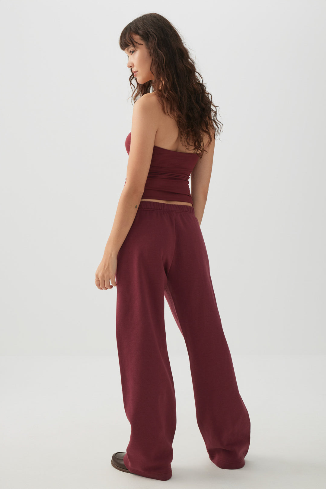 Washed Wide Leg Sweatpants