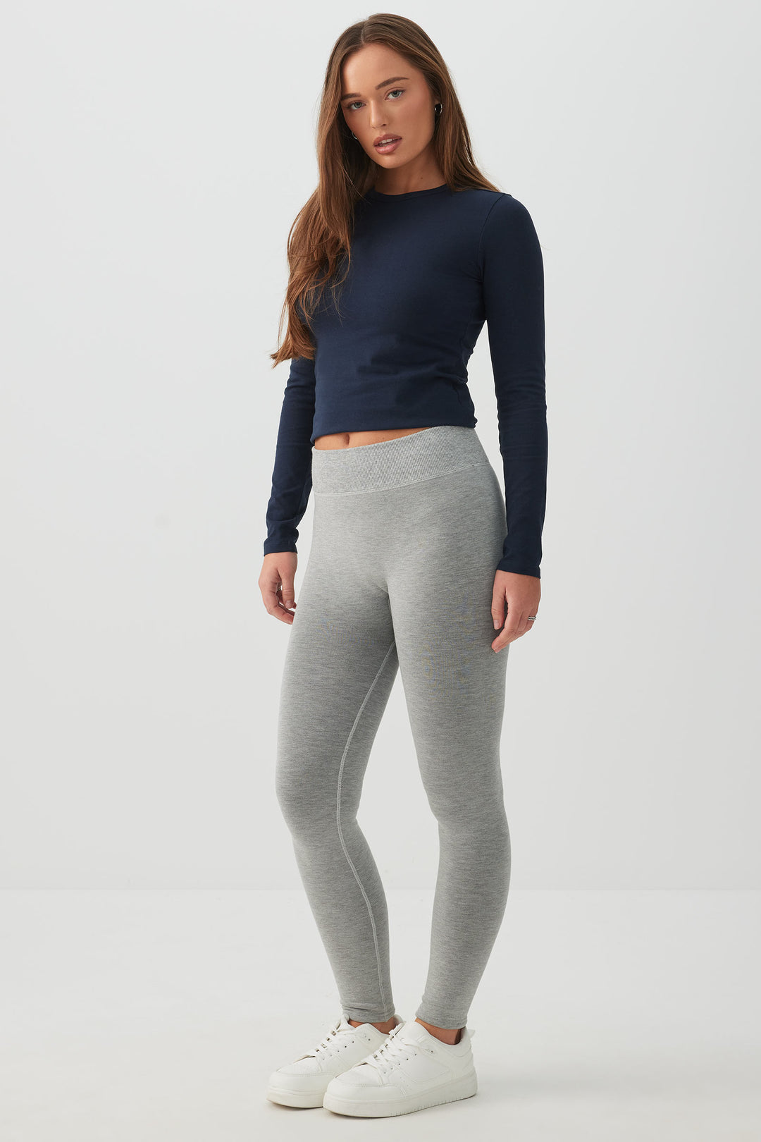 Faux Fur Lined Seamless Leggings