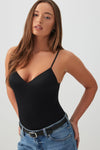 Molded Cup Seamless Rib Bodysuit