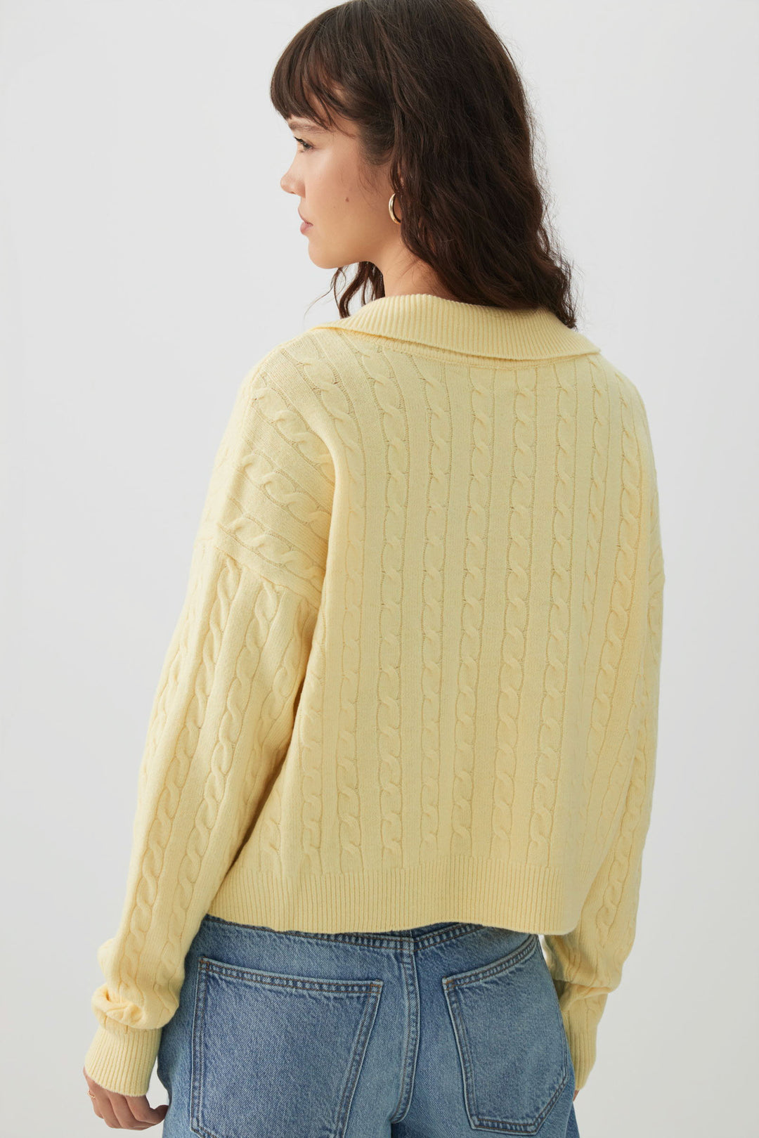 Chandail court à col Johnny