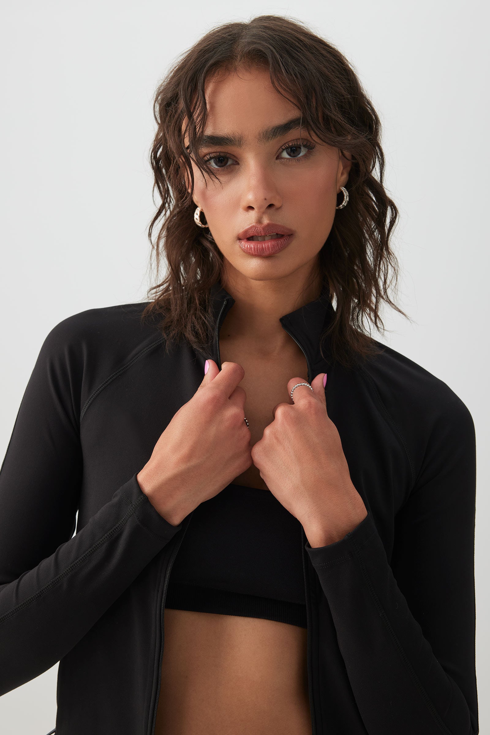 Fitted Zip Up Top – Ardene