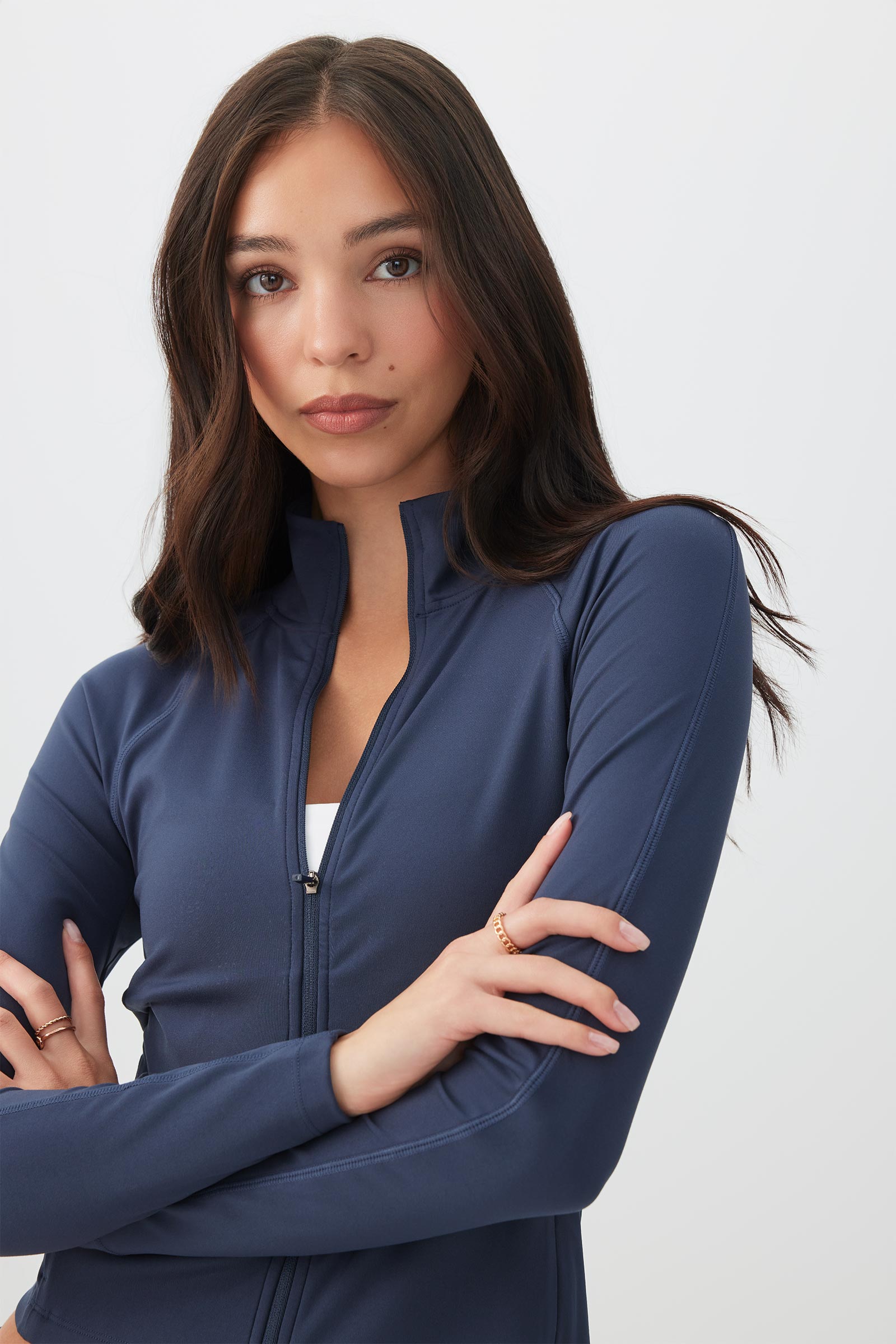 Fitted Zip Up Top – Ardene