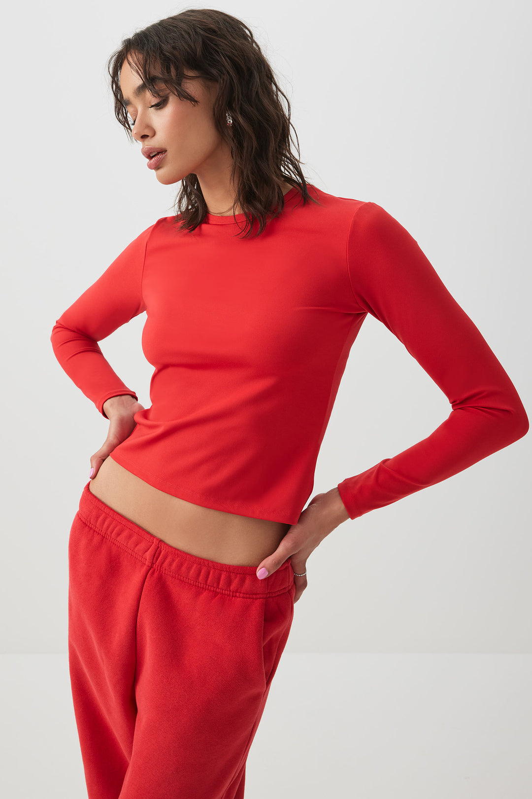 Fitted Long Sleeve Top
