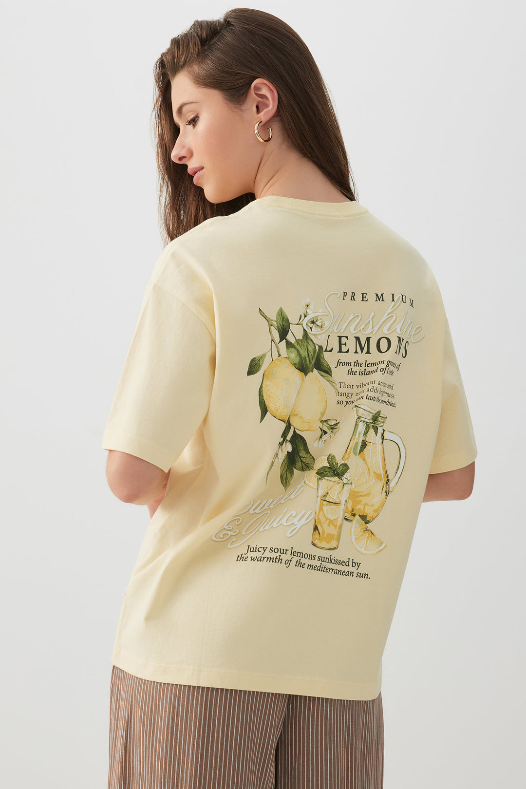 T-shirt graphique ample